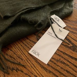 Cashmere Scarf Hunter Green